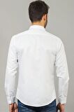 Tudors Slim Fit Dar Kesim Oxford Spor Erkek Gömlek