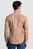 Tudors Slim Fit Dar Kesim Oxford Spor Erkek Gömlek