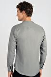 Tudors Slim Fit Dar Kesim Hakim Yaka Erkek Gömlek
