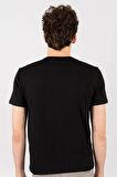 Tudors Slim Fit Dar Kesim Bisiklet Yaka Düz basic Kısa Kol T-Shirt