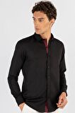 Tudors Slim Fit Dar Kesim Oxford Spor Erkek Gömlek