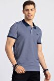 Tudors Slim Fit Dar Kesim Düz Polo Yaka Erkek T-Sh