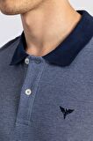 Tudors Slim Fit Dar Kesim Düz Polo Yaka Erkek T-Sh