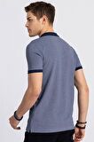 Tudors Slim Fit Dar Kesim Düz Polo Yaka Erkek T-Sh