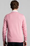 Tudors Slim Fit Dar Kesim V Yaka Pamuklu Erkek Kazak