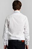 Tudors Modern Slim Fit Poplin Pamuk Efekt Erkek Gömlek