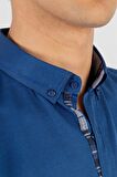 Tudors Slim Fit Dar Kesim Uzun Kol Poplin Oxford