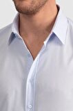 Tudors Slim Fit Dar Kesim Tery Cotton Erkek Gömlek