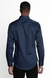 Tudors Slim Fit Koton Saten Premium Seri Erkek Gömlek - TUDORS