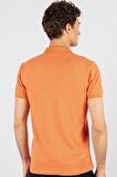 Tudors Slim Fit Dar Kesim Düz Polo Yaka Erkek T-Shirt