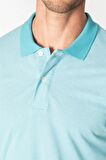 Tudors Slim Fit Melanj Düz Polo Yaka T-Shirt