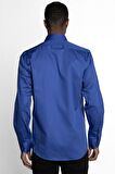 Tudors Modern Slim Fit Koton Saten Premium Seri Erkek Gömlek