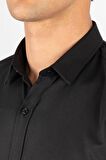 Tudors Modern Slim Fit Dar Kesim Armürlü Erkek Gömlek