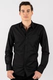 Tudors Modern Slim Fit Dar Kesim Armürlü Erkek Gömlek
