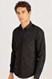 Tudors Slim Fit Kravatlık Erkek Gömlek