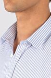 Tudors Modern Slim Fit Dar Kesim Armürlü Erkek Gömlek