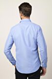 Tudors Slim Fit Kravatlık Erkek Gömlek