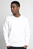 Tudors Pamuk Bisiklet Yaka Basıc Unisex Sweatshirt
