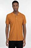 Tudors Slim Fit Düz Polo Yaka Erkek T-Shirt
