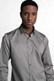 Tudors Slim Fit Koton Saten Premium Seri Erkek Gömlek