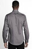 Tudors Slim Fit Koton Saten Premium Seri Erkek Gömlek