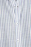 Slim Fit Şeritli Uzun Kol Keten Genco Gömlek - TUDORS