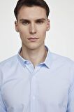 Tudors Modern Slim Fit Düz Erkek Gömlek