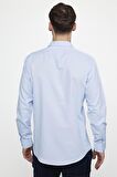 Tudors Modern Slim Fit Düz Erkek Gömlek
