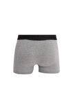 Erkek 2'li Pamuk Likralı Esnek Kumaş Boxer