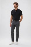 Erkek Slim Fit Dar Kesim Premium Seri %100 Pamuk Yumuşak Dokulu Merserize Siyah Polo Yaka Tişört