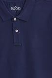 Erkek Slim Fit Dar Kesim Premium Seri %100 Pamuk Yumuşak Dokulu Merserize Lacivert Polo Yaka Tişört 