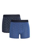 Erkek 10'lu Likralı Pamuklu Esnek Kumaş Premium Seri Boxer