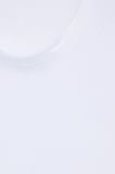Kadın Slim Fit Dar Kesim Pamuklu Likralı Bisiklet Yaka Ay Kol Beyaz Tişört