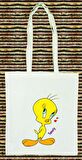 Atekder Tweety Baskılı Ham Bez Çanta