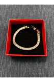 SU YOLU GOLD RENK ÇELİK BİLEKLİK