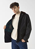 Stuf&Co  /Barn Yağlı Ceket Black / Barn Wax Jacket/  Barn Waxed Cotton Jacket  
