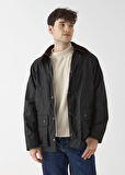 Stuf&Co  /Barn Yağlı Ceket Black / Barn Wax Jacket/  Barn Waxed Cotton Jacket  