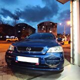 Opel Astra G 1998-2004 Uyumlu Üniversal Astra H lip Esnek Ön Lip 2 Parça Tampon Altı Dil Karlık Ön Ek