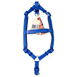 Doggie Konfor Dokuma Ronin Göğüs Tasması Royal Mavi 2.5*65-75 cm (DSGT XL)