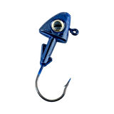 Jighead - Zoka - Kurşunlu Olta İğnesi - (XH-A 07) - Mavi - 6 Gr - 10 Adet