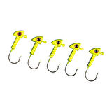 Kurşunlu Jighead Zoka - 6g - Fishack - Yeşil Siyah (XHA06) - 5 Adet