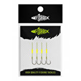 LRF Assist İğne - İpli LRF Hırsız İğnesi - Stoperli - 4 Adet - Fishack