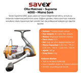 Olta Seti - 300cm Olta Kamışı 40-80GR / 4000'lik Olta Makinesi (XB-Yeşil) - Taşıma Çantalı