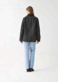 Stuf&Co /Barn Yağlı Ceket  BLACK / Barn Wax Jacket/ Barn Waxed Cotton Jacket
