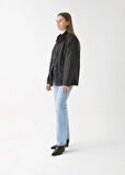 Stuf&Co /Barn Yağlı Ceket  BLACK / Barn Wax Jacket/ Barn Waxed Cotton Jacket