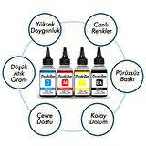 Baskistan Epson Mürekkep Seti (4x100 ml) Muadil