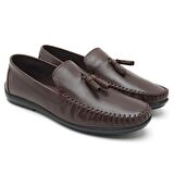 Desa Jerome Kahve Erkek Deri Loafer