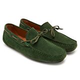 Connor Yeşil Erkek Süet Loafer