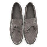 Daron Gri Erkek Süet Loafer