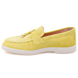Jaida Sarı Kadın Deri Loafer